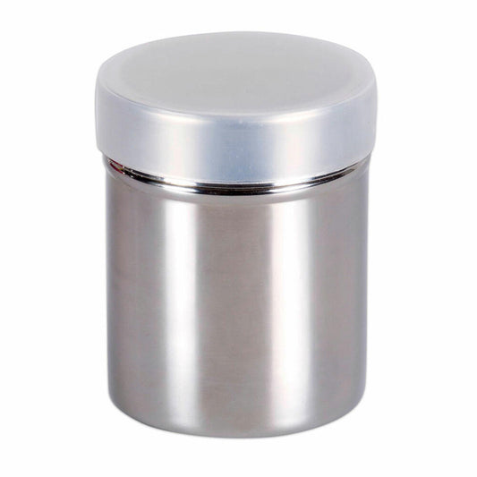 Städter powdered sugar shaker with lid, powdered sugar shaker, sugar shaker, cocoa, stainless steel, Ø 7 cm / H 9 cm, 705159