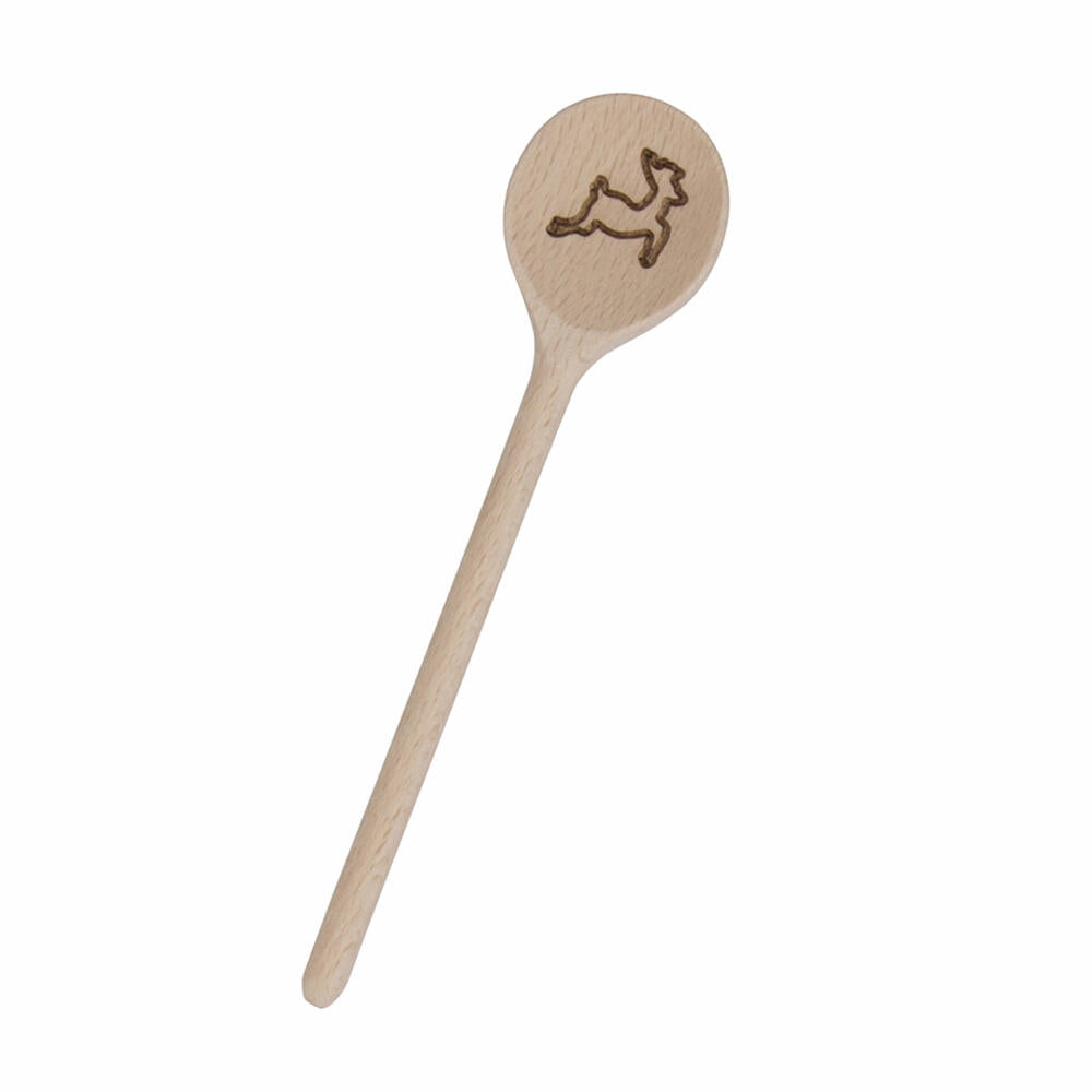 Städter Cooking Spoon Reindeer Round, Cooking Spoon, Stirring Spoon, Kitchen Spoon, Kitchen Aid, Wood, 16 cm, 815148