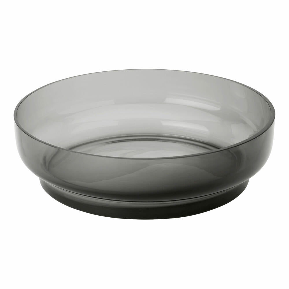 Stelton Hoop serving bowl, bowl, salad bowl, glass, smoke, Ø 30 cm, 624