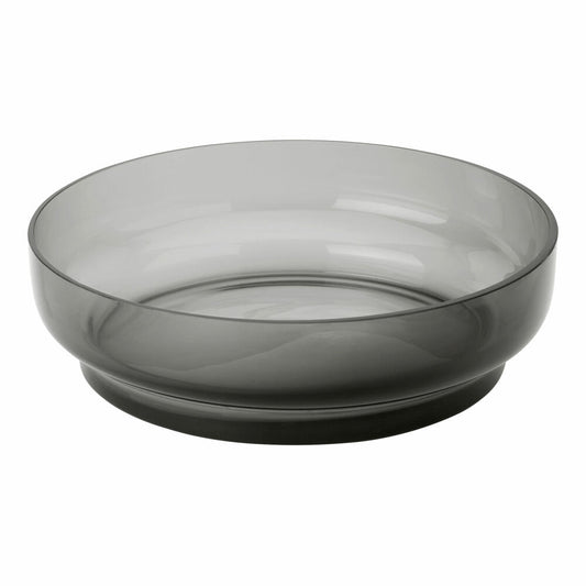 Stelton Hoop Servierschale, Schale, Schüssel, Salatschüssel, Glas, Smoke, Ø 30 cm, 624