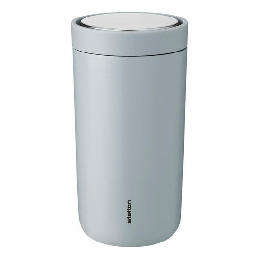 Stelton To Go Click Becher, Trinkbecher, Cup, Edelstahl, Kunststoff, Cloud, 200 ml, 675-27