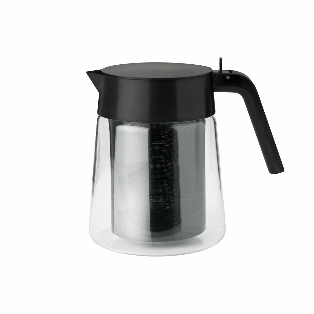 Stelton Cold Brew Kaffeefilter Nohr, Kaltbrau Filter, Edelstahl, Silikon, Black Metallic, 613