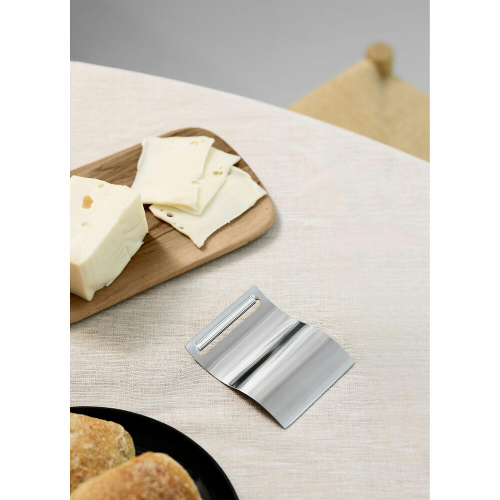 Stelton Cheese Slicer Wave, Cheese Cutter, Asparagus Peeler, Stainless Steel, Steel, 551