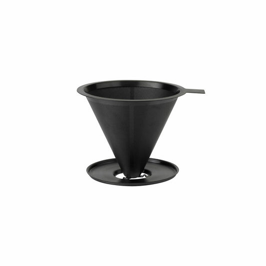Stelton Slow Brew Kaffeefilter Nohr, Pour Over Filter, Edelstahl, Black Metallic, 612