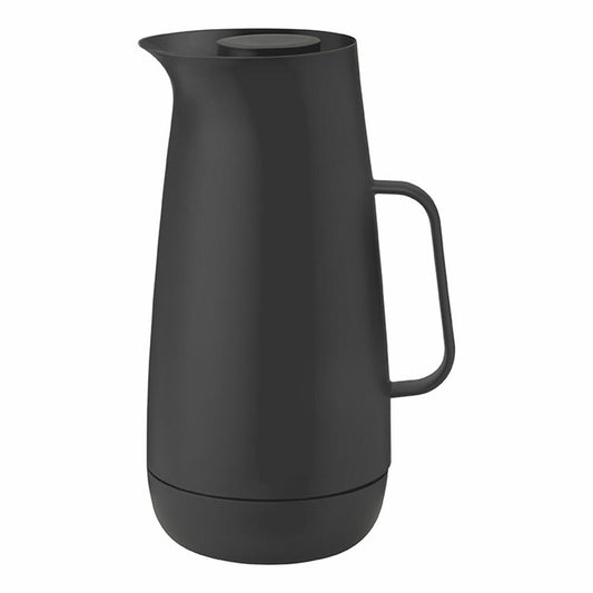 Stelton Foster Isolierkanne, Kanne, Thermokanne, Kunststoff, Glas, Anthrazit, 1 L, 759-1