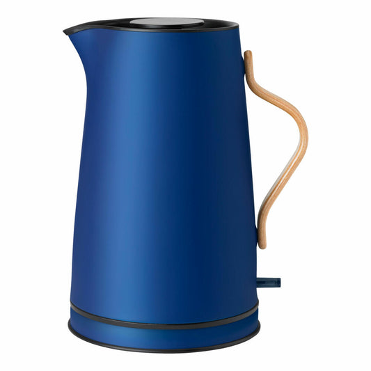 Stelton Emma Wasserkocher Dark Blue, Wasser Kocher, Wasserbereiter, Stahl, Kunststoff, Dunkelblau, 1.2 L, x-210-7