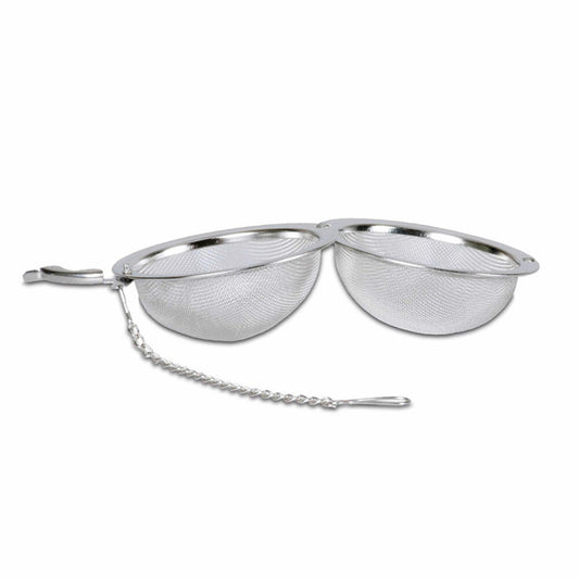 Städter Tee- und Gewürzkugel, mit Kette, Teekugel, Gewürzkorb, Teesieb, Edelstahl, Ø 6.5 cm, 702035