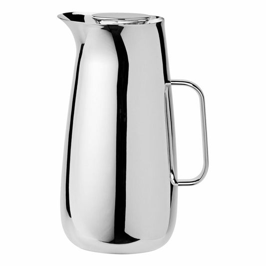 Stelton Foster Isolierkanne, Isolier Kanne, Thermokanne, Trinkkanne, Edelstahl, 1 L, 760