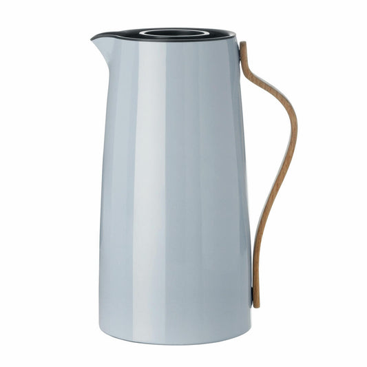 Stelton Emma Isolierkanne - Kaffee 1.2 L., Designer Isolierkanne, Edelstahl, Blau, X-200