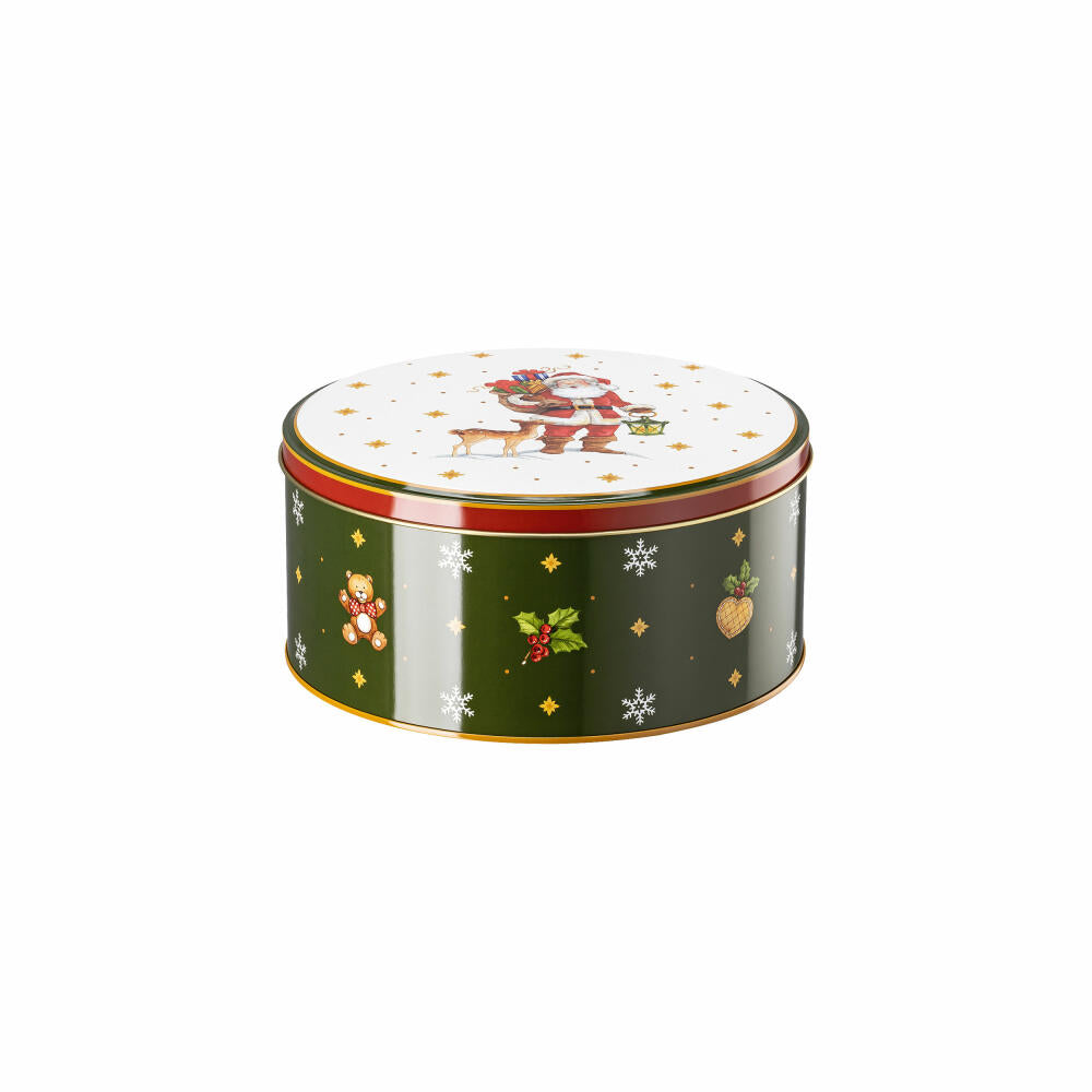 Hutschenreuther Cookie Tin Set 3-piece Happy Wintertime, Metal, Multi-colored, 02426-727441-05583