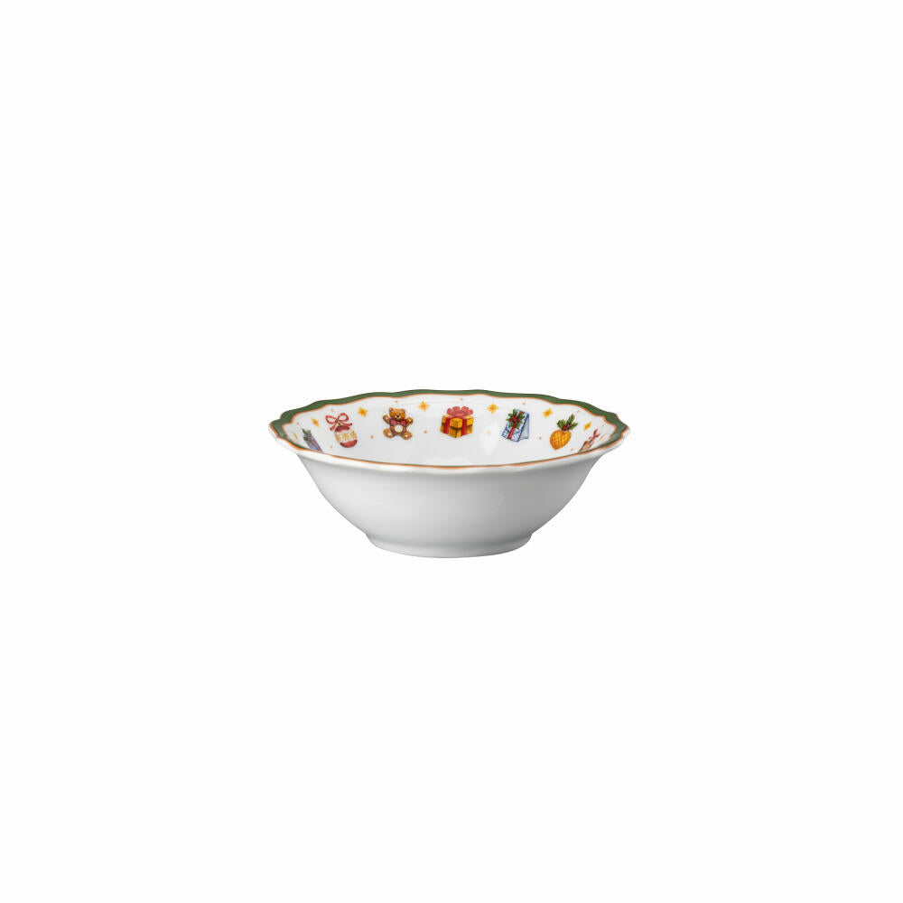 Hutschenreuther Bowl Happy Wintertime, Bowl, Porcelain, Multi-coloured, 13 cm, 02488-727470-10562
