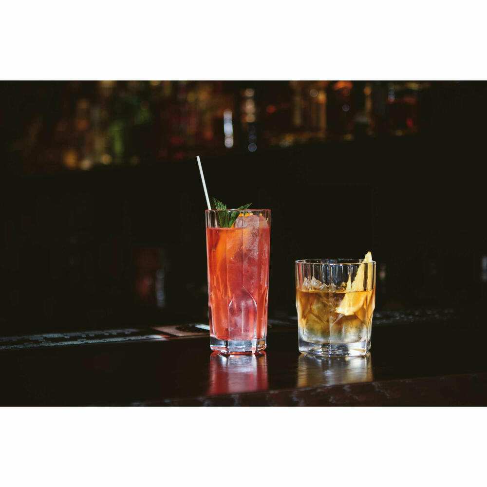 Nachtmann Aspen long drink, set of 4, long drink glass, long drink cup, cocktail glass, crystal glass, 309 ml, 0092127-0