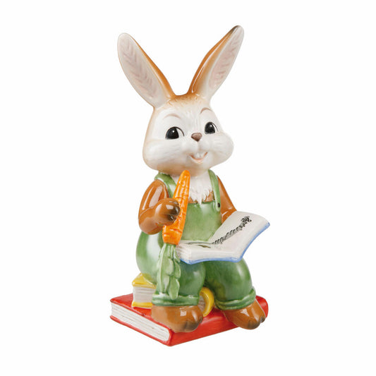 Goebel Figurine My Favorite Songs, Rabbit Figurine, Rabbit, Easter, Stoneware, Colorful, 66844711