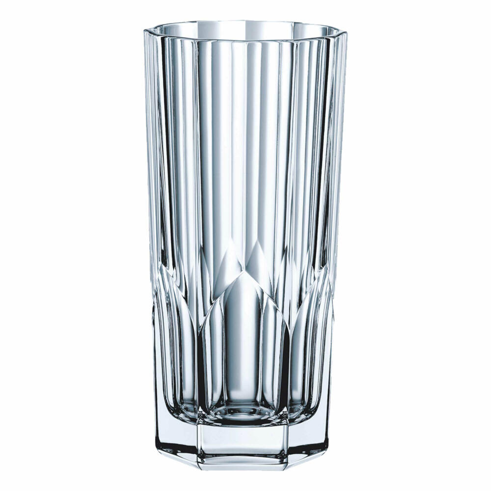 Nachtmann Aspen long drink, set of 4, long drink glass, long drink cup, cocktail glass, crystal glass, 309 ml, 0092127-0