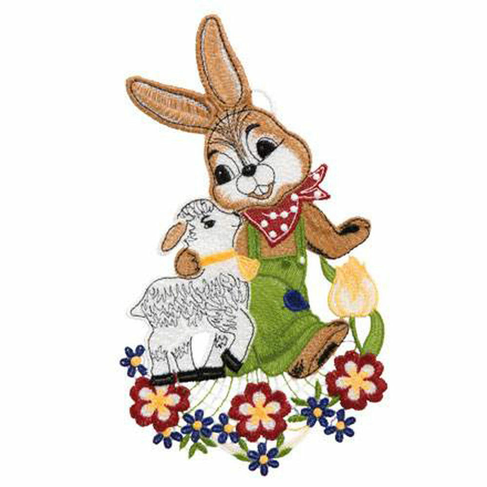 Goebel Weggefährten - Embroidery Picture Easter Easter - Accessories Colorful Textile 66843841