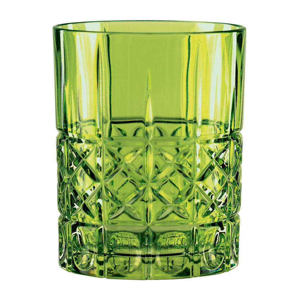 Nachtmann Highland Becher, Tumbler, Whiskyglas, Whisky, Glas, Reseda, 345 ml, 0097444-0