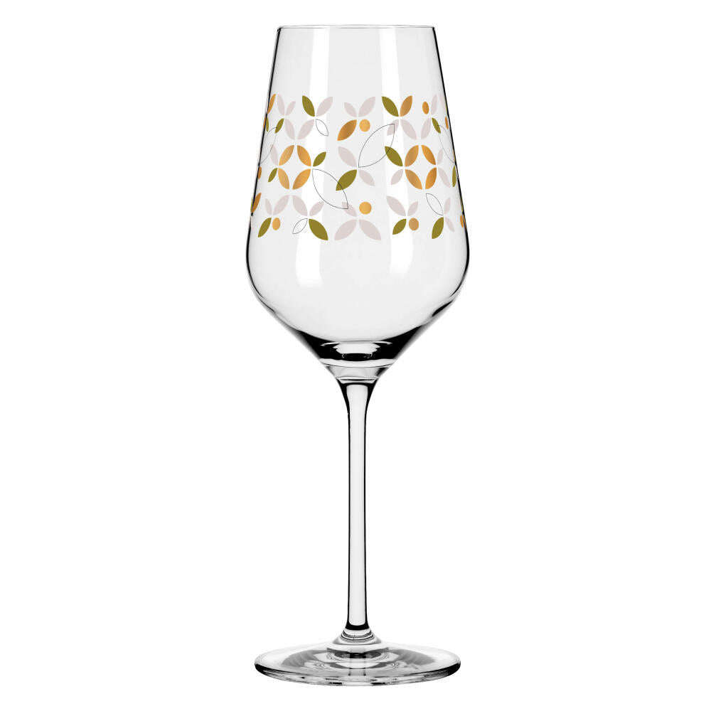 Ritzenhoff white wine glass Herzkristall 009, Chistine Kordes, crystal glass, 380 ml, 3011009