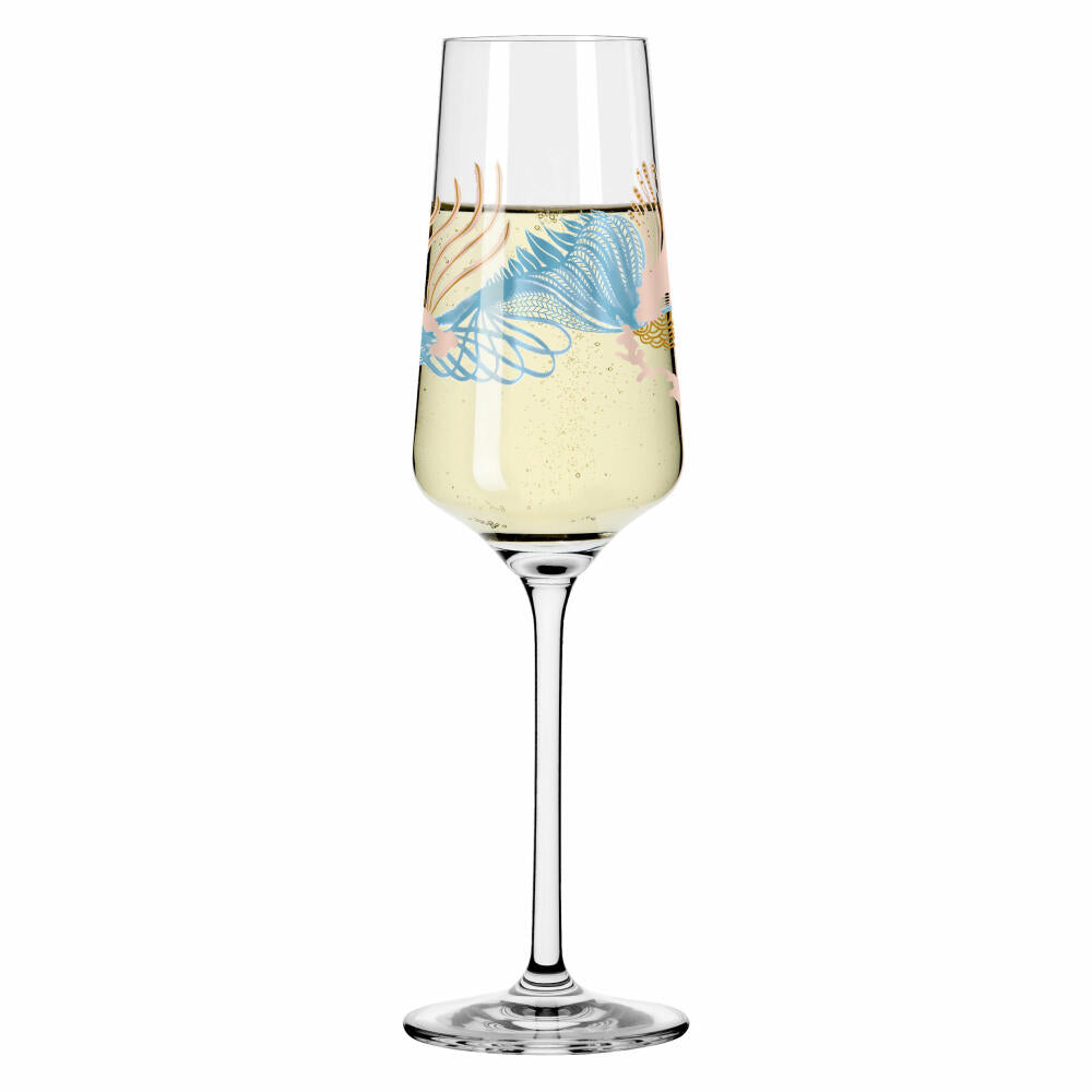 Ritzenhoff Proseccoglas Sparkle 011, Kiran Patel, Kristallglas, 230 ml, 3441005