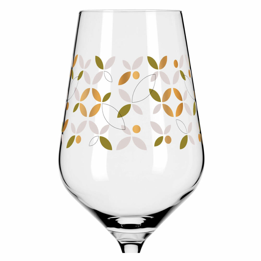 Ritzenhoff white wine glass Herzkristall 009, Chistine Kordes, crystal glass, 380 ml, 3011009