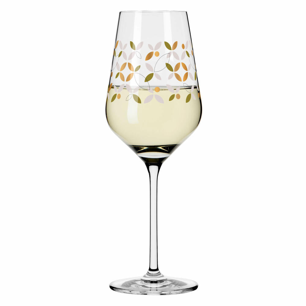 Ritzenhoff white wine glass Herzkristall 009, Chistine Kordes, crystal glass, 380 ml, 3011009