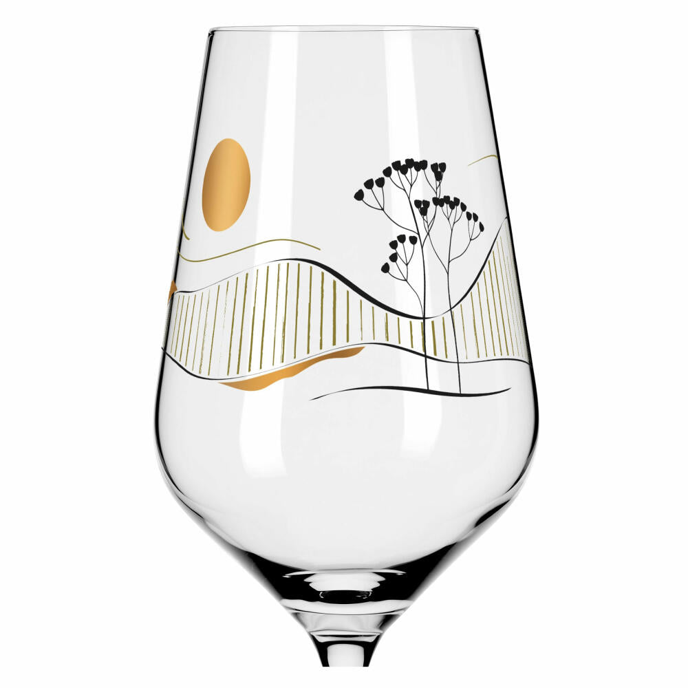 Ritzenhoff white wine glass Herzkristall 008, Chistine Kordes, crystal glass, 380 ml, 3011008