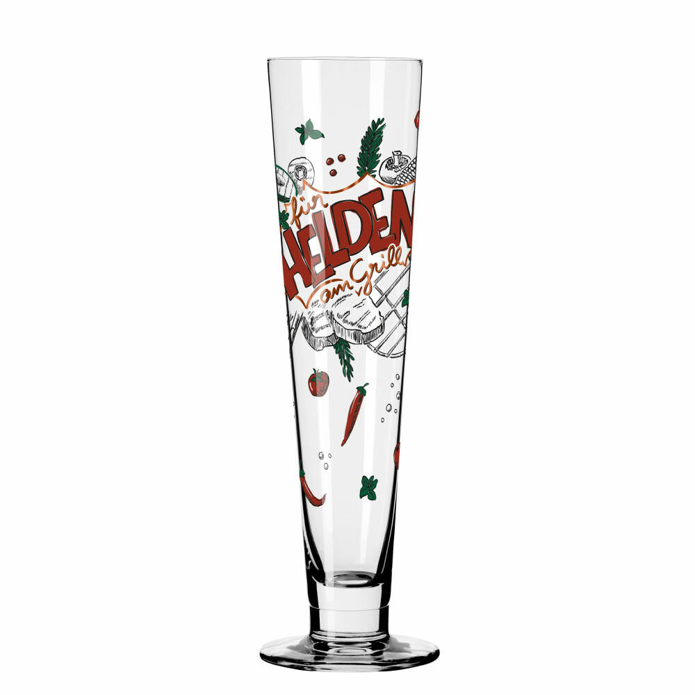 Ritzenhoff beer glass Heldenfest 013, Henrike Stein, crystal glass, 385 ml, 1011013