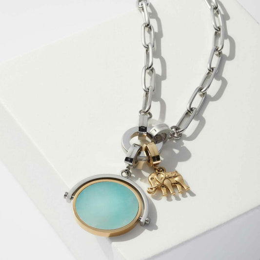 Leonardo Jewels Anhänger Sita Clip&Mix, Kettenanhänger, Kette, Schmuck, Edelstahl IP gold, Gold, 021856