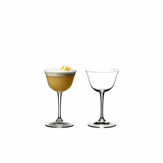 Riedel Drink Specific Glassware Sour, 2er Set, Cocktailglas, Cocktail, Apertitifglas, Hochwertiges Glas, 217 ml, 6417/06
