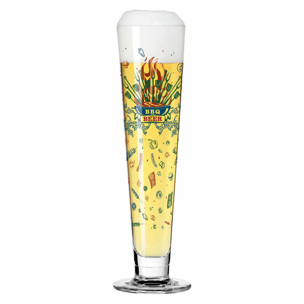 Ritzenhoff beer glass Heldenfest 014, 2 percent, crystal glass, 385 ml, 1011014