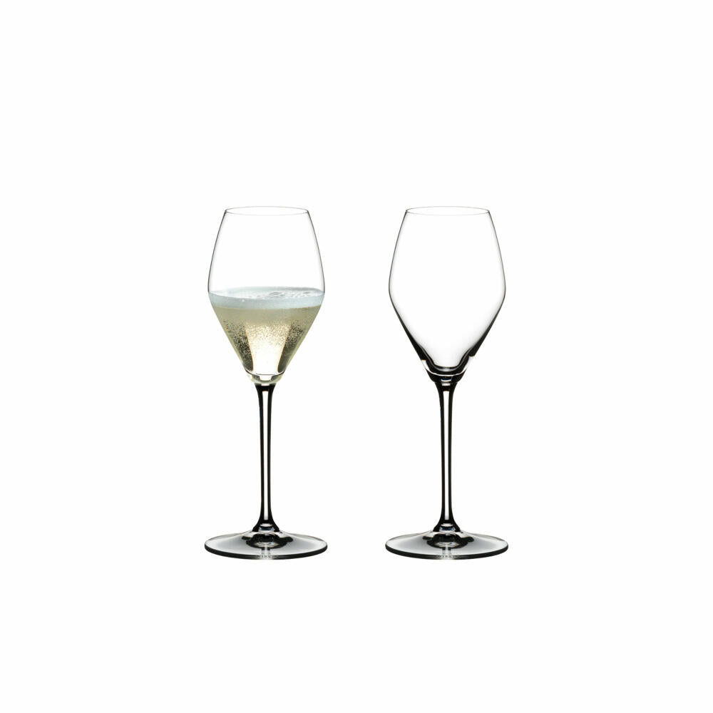 Riedel Heart to Heart Champagner, 2er Set, Champagnerglas, Sektglas, hochwertiges Glas, 305 ml, 6409/85