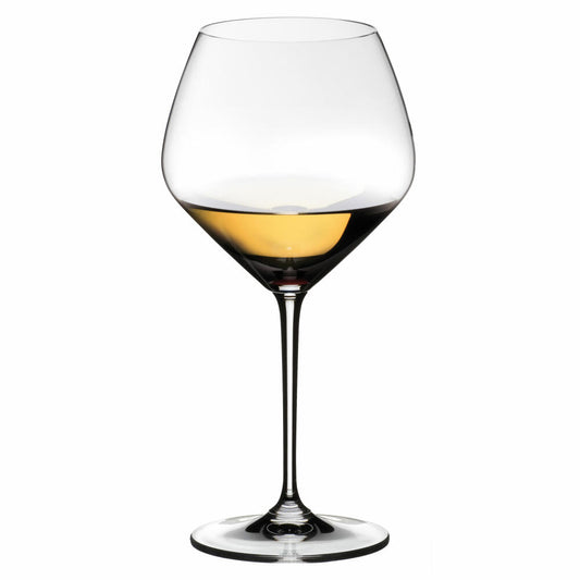 Riedel Heart to Heart im Fass gereifter Chardonnay, Weißweinglas, Weinglas, hochwertiges Glas, 670 ml, 2er Set, 6409/97