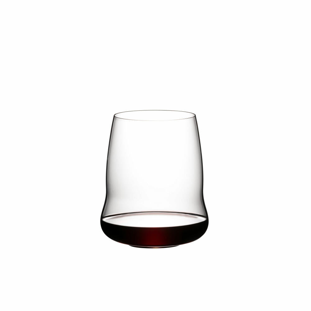 Riedel SL Stemless Wing Cabernet Sauvignon, 2er Set, Rotweinglas, Weinglas, Rotwein Glas, Kristallglas, 6789/0