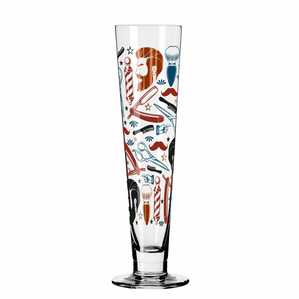 Ritzenhoff beer glass Heldenfest 011, Rebecca Buss, crystal glass, 385 ml, 1011011