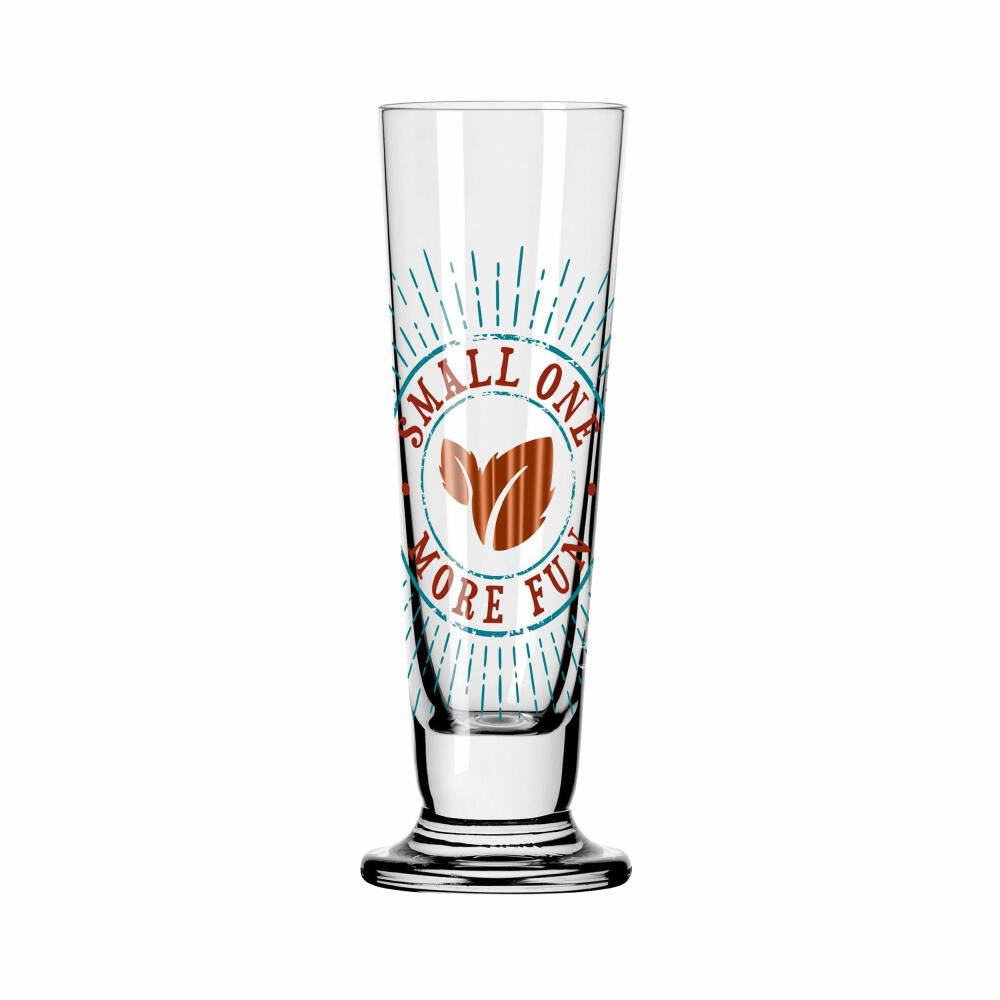 Ritzenhoff shot glass Heldenfest 012, Rebecca Buss, crystal glass, 52 ml, 1061012