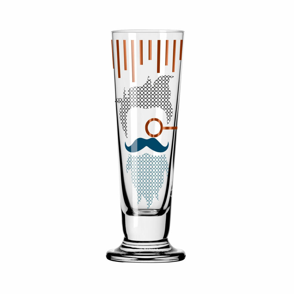 Ritzenhoff shot glass Heldenfest 010, Christine Kordes, crystal glass, 52 ml, 1061010