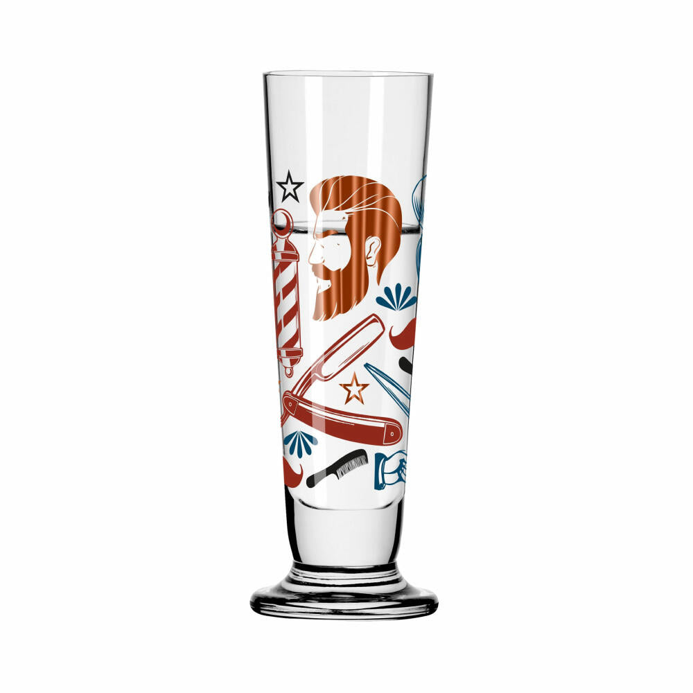 Ritzenhoff shot glass Heldenfest 011, Rebecca Buss, crystal glass, 52 ml, 1061011