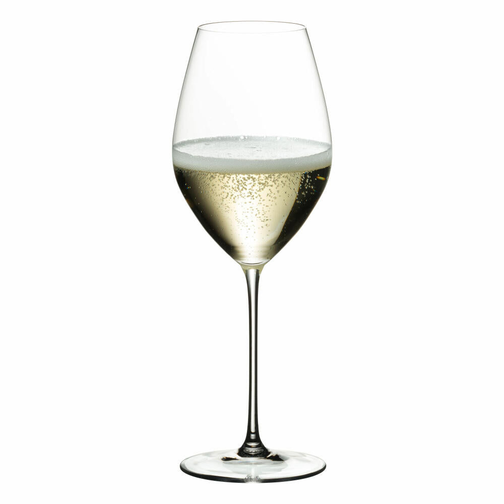 Riedel Veritas Champagne Wine Glass, 2er Set, Weinglas, Weißweinglas, Trinkglas, Hochwertiges Glas, 445 ml, 6449/28