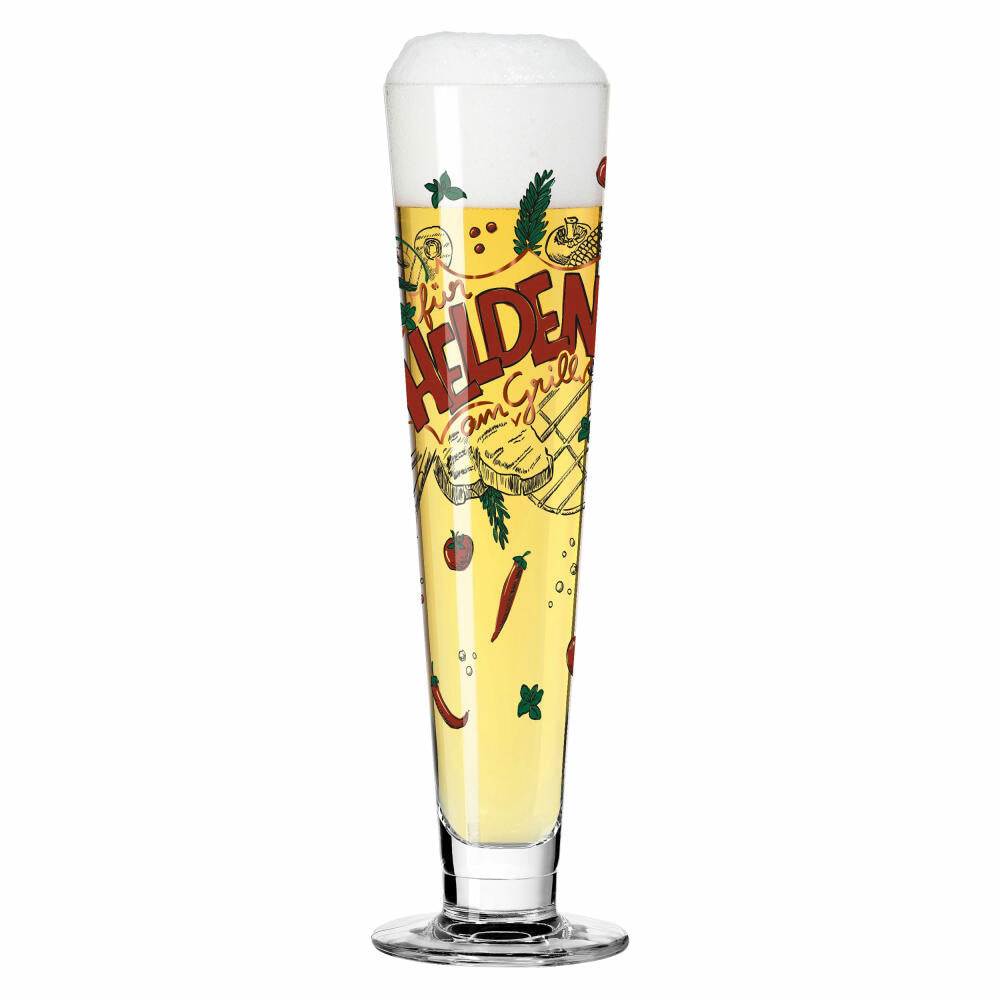 Ritzenhoff beer glass Heldenfest 013, Henrike Stein, crystal glass, 385 ml, 1011013