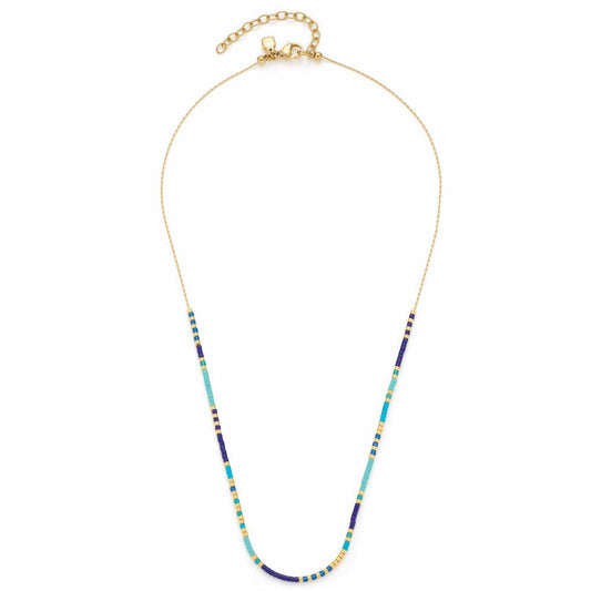 Leonardo Jewels Halskette Lou CIAO, Schmuckkette, Edelstahl, Blau, 022981