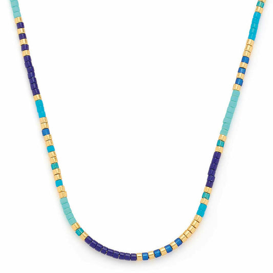 Leonardo Jewels Halskette Lou CIAO, Schmuckkette, Edelstahl, Blau, 022981