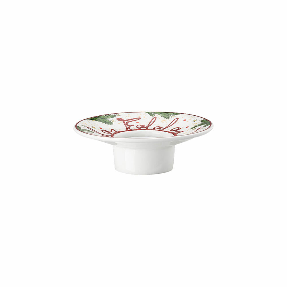 Hutschenreuther Nora Tischlicht, Teelichthalter, Bone China, Weihnachtszeit, 11 cm, 02479-726042-25747