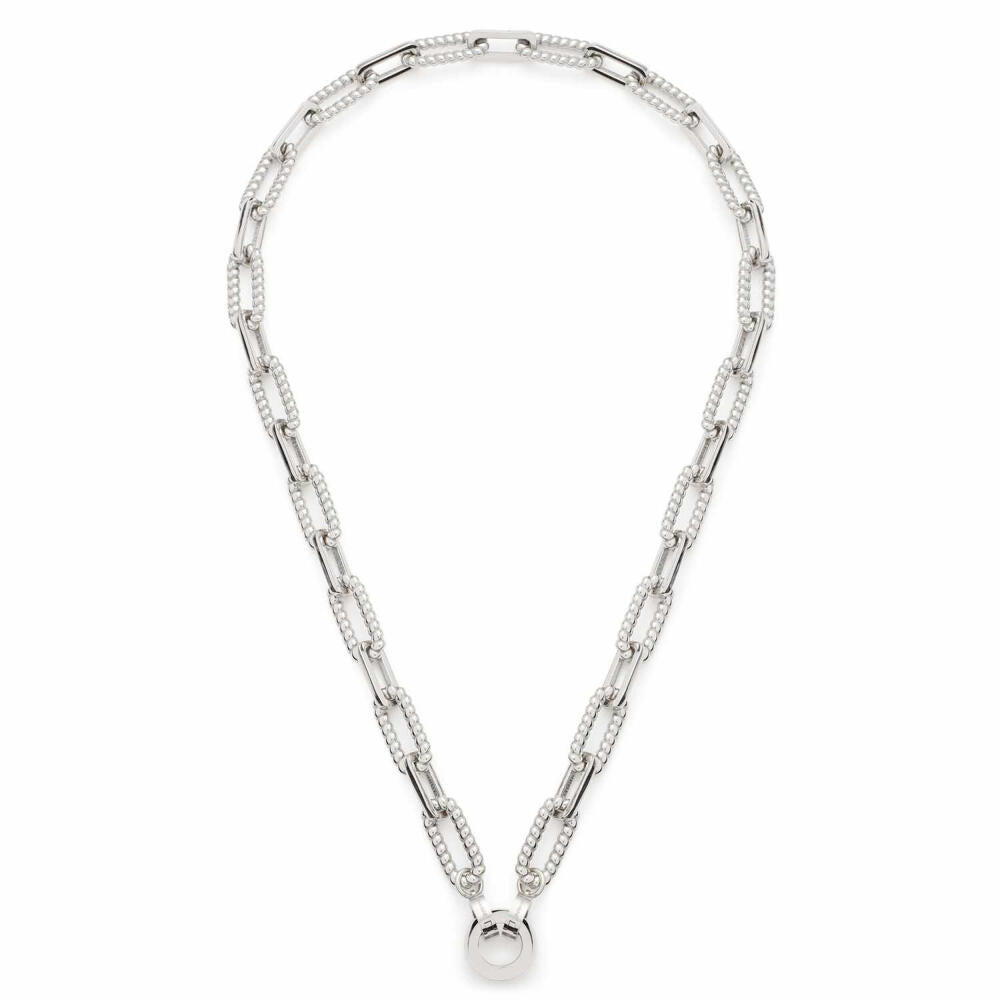 Leonardo Jewels Necklace Moni Clip&amp;Mix, Jewelry Chain, Stainless Steel, Silver, 43 cm, 023067