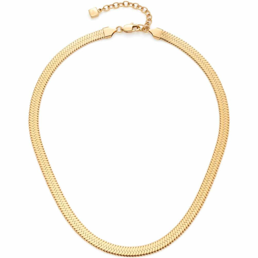 Leonardo Jewels Halskette Snake, Kette, Schmuck, Edelstahlkette, Edelstahl IP Gold, 023170