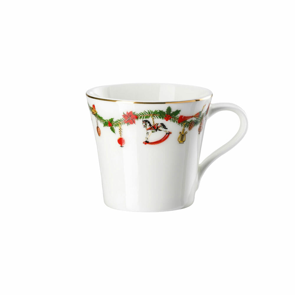 Hutschenreuther Nora Kombi-Obertasse, Weihnachtsdekor, Bone China, Christmas, 280 ml, 02048-726037-14772