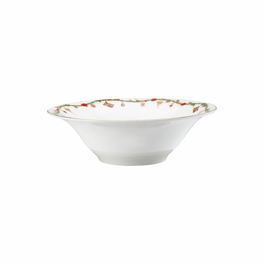 Hutschenreuther Nora Schüssel, Weihnachtsdekor, Bone China, Christmas, 26 cm, 02048-726037-13326