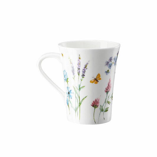 Hutschenreuther Nora Becher mit Henkel, Tasse, Bone China, Spring Vibes, 400 ml, 02048-726041-15505
