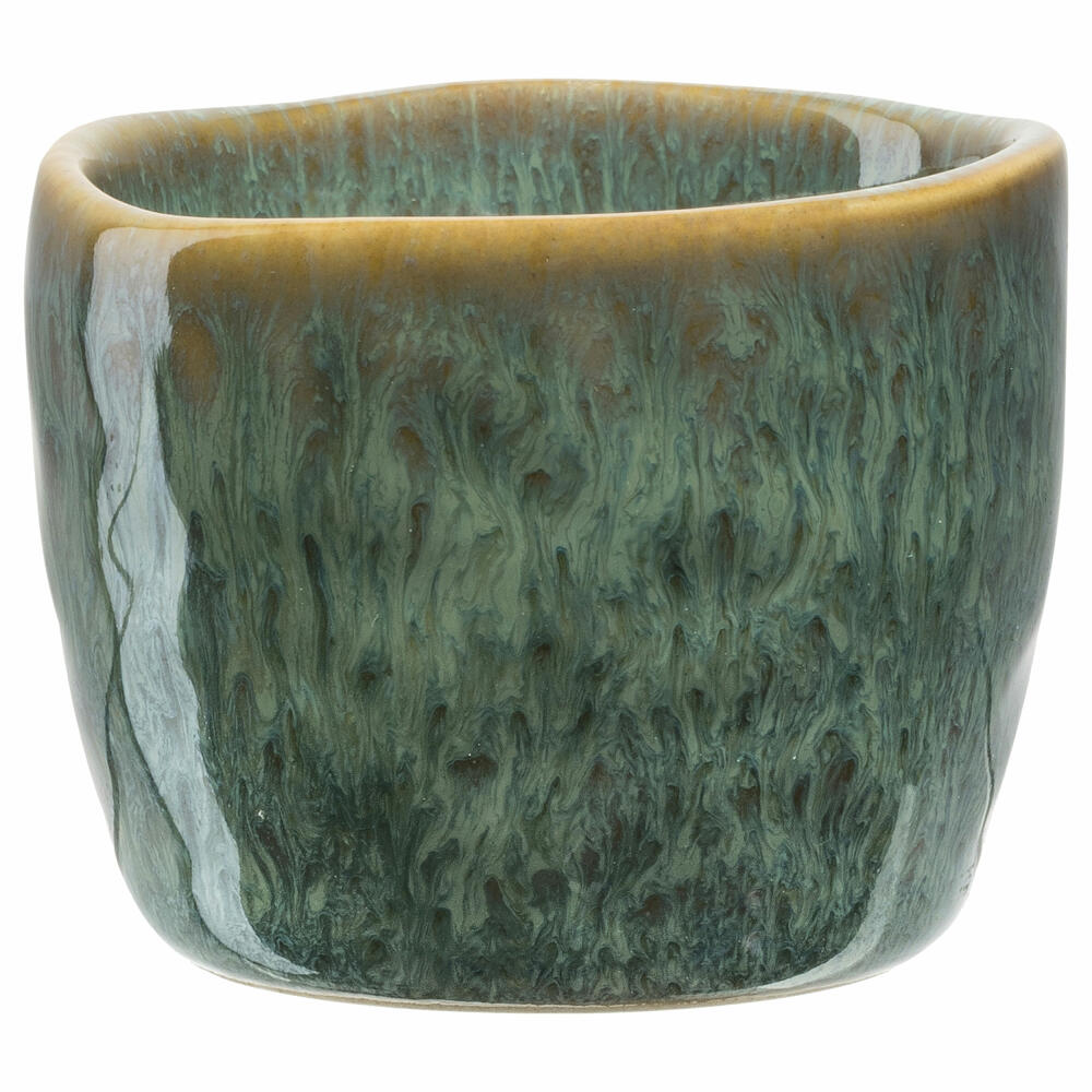 Leonardo Eierbecher Matera, Frühstücks-Ei-Becher, Keramik, Grün, 023048