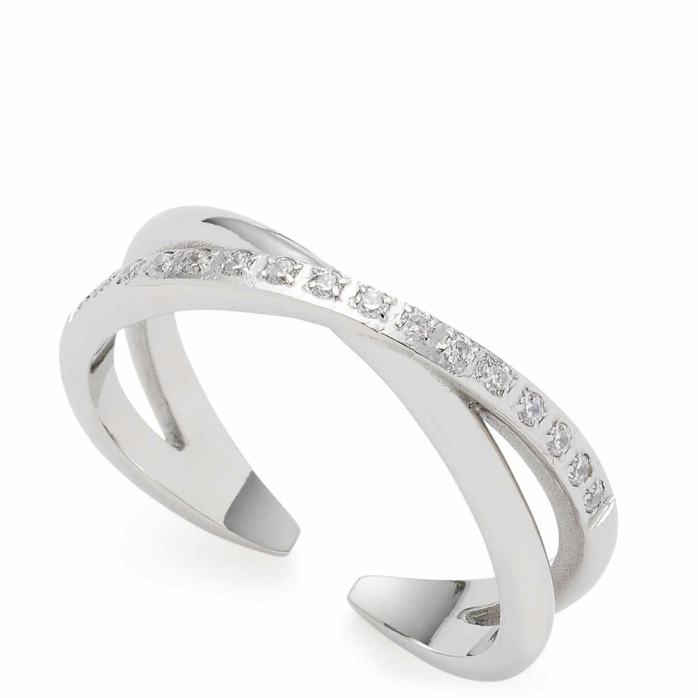 Leonardo Jewels Ring Elfie CIAO, Fingerschmuck, Edelstahl, Silber, Größe 16, 022977