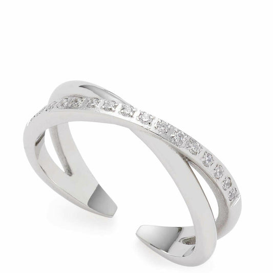 Leonardo Jewels Ring Elfie CIAO, Fingerschmuck, Edelstahl, Silber, Größe 16, 022977