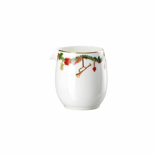 Hutschenreuther Nora milk jug, Christmas decoration, bone china, Christmas, 150 ml, 02048-726037-14440
